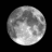 Moon age: 15 days, 7 hours, 29 minutes,99%