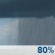 Memorial Day: Rain showers and areas of fog before 2pm, then areas of fog and a slight chance of rain showers between 2pm and 4pm. Cloudy, with a high near 72. Southwest wind around 8 mph. Chance of precipitation is 80%. New rainfall amounts less than a tenth of an inch possible. Memorial Day: Rain Showers